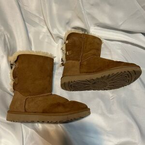 UGG Chestnut Suede Winter Boots